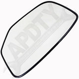 APDTY 67462 Non-Heated Plastic Backed Mirror Left