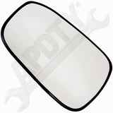 APDTY 67464 Non-Heated Plastic Backed Mirror Left