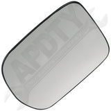 APDTY 67470 Non-Heated Plastic Backed Mirror Left Replaces 76253S9VA01