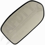 APDTY 67475 Non-Heated Plastic Backed Mirror Left
