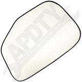 APDTY 67485 Non-Heated Plastic Backed Mirror Left