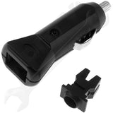 APDTY 67501 Universal Male Adapter W/ Fuse