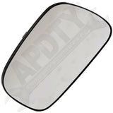 APDTY 67540 Heated Plastic Backed Mirror Left