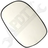 APDTY 67543 Heated Plastic Backed Mirror Left
