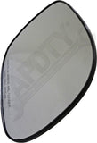APDTY 67544 Heated Plastic Backed Mirror Right
