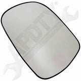 APDTY 67545 Non-Heated Plastic Backed Mirror Left