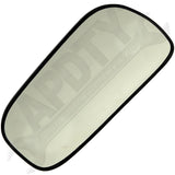 APDTY 67557 Non-Heated Plastic Backed Mirror Left