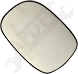 APDTY 67564 Non-Heated Plastic Backed Mirror Left