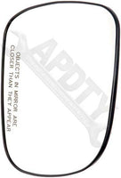 APDTY 67588 Replacement Glass - Plastic Backing Replaces 87931AE020