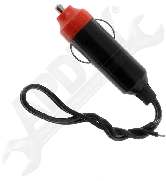 APDTY 67591 Lighter Power Plug W/ 12 Volt Connectibility