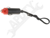 APDTY 67591 Lighter Power Plug W/ 12 Volt Connectibility