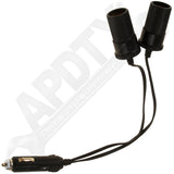 APDTY 67594 Lighter Receptacle 1 To 2 Wires