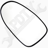APDTY 67623 Heated Plastic Backed Mirror Left