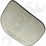 APDTY 67626 Heated Plastic Backed Mirror Right