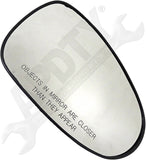 APDTY 67636 Non-Heated Plastic Backed Mirror Right