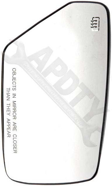 APDTY 67674 Replacement Glass - Plastic Backing Replaces 963015Z410, 96301ZM72E