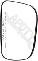 APDTY 67682 Replacement Glass - Plastic Backing Replaces 96365EL10A