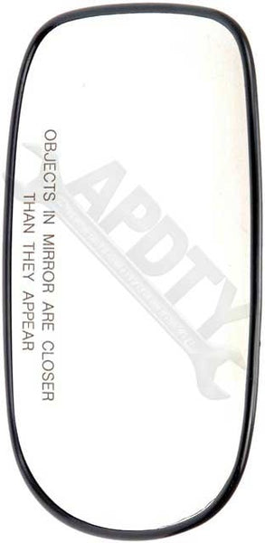 APDTY 67713 Replacement Glass - Plastic Backing Replaces 876213L100