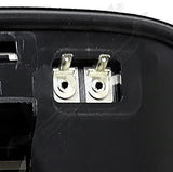 APDTY 67729 Heated Plastic Backed Mirror Left