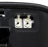 APDTY 67729 Heated Plastic Backed Mirror Left