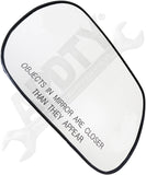 APDTY 67732 Non-Heated Plastic Backed Mirror Right