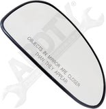 APDTY 67740 Non-Heated Plastic Backed Mirror Right