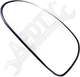 APDTY 67749 Non-Heated Plastic Backed Mirror Left