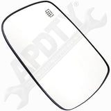APDTY 67755 Heated Plastic Backed Mirror Left