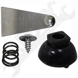 APDTY 67755 Heated Plastic Backed Mirror Left