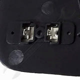 APDTY 67758 Heated Plastic Backed Mirror Right