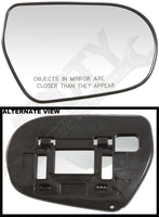 APDTY 67808 Side View Mirror Replacement Glass Fits Right Replaces 91039AG00A