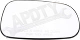 APDTY 67810 Replacement Mirror Glass Right