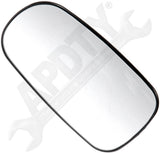 APDTY 67819 Replacement Glass - Plastic Backing Replaces 12 795 603, 12795603