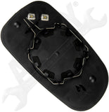 APDTY 67819 Replacement Glass - Plastic Backing Replaces 12 795 603, 12795603