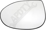 APDTY 67835 Replacement Glass - Plastic Backing Replaces GS3L691G7