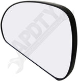 APDTY 67857 Left Side Mirror Replacement Glass