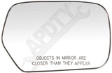 APDTY 67870 Replacement Glass - Plastic Backing