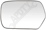 APDTY 67877 Side View Mirror Replacement Glass W/Plastic Backing