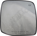 APDTY 67896 Side View Replacement Mirror Glass