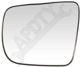 APDTY 67897 Replacement Glass - Plastic Backing