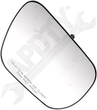 APDTY 67910 Plastic Backed Mirror Replacement