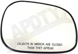 APDTY 67912 Side View Replacement Mirror Glass