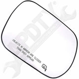 APDTY 67915 Plastic Backed Mirror Replacement