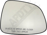 APDTY 67924 Replacement Glass - Plastic Backing Replaces 8473080J40