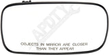 APDTY 67932 Side View Mirror Replacement Glass Fits Right Replaces 8679831