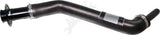APDTY 688013 Gas Tank Fuel Filler Neck Rubber Tube Pipe Hose w/ Steel Flange