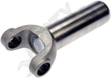 APDTY 708624 Slip Yoke Fits Rear Driveshaft At Transfer Case  Nickel-Plated