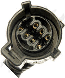APDTY 711030 Transfer Case Shift Motor w/ 7-Pin Round Connector