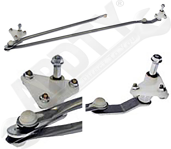 APDTY 713126 Windshield Wiper Transmission Linkage Assembly