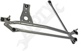 APDTY 713412 Windshield Wiper Transmission Metal Linkage Assembly Fits 01-06